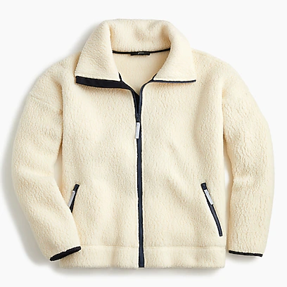 JCrew促销Polartec® fleece full-zip jacket