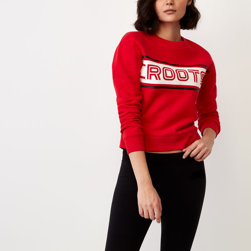 Roots女装第2件5折Ribbon Crew Sweatshirt