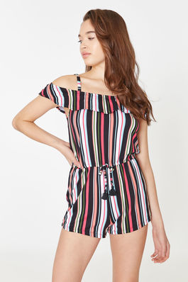 Ardene裙子Super Soft Striped Tank Romper