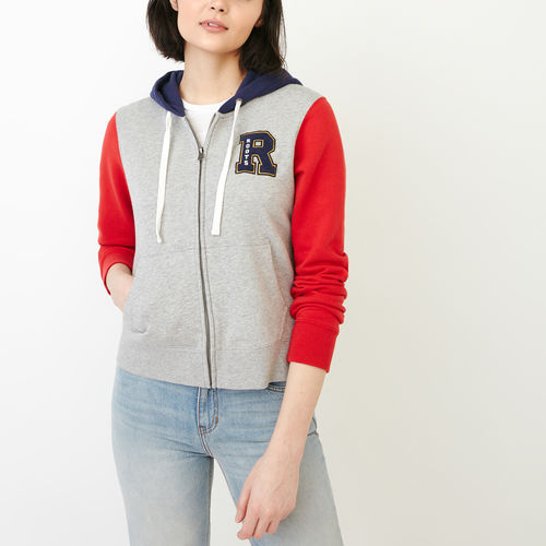 Roots女装第2件5折Varsity Chic Hoody