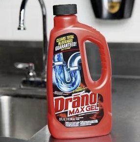 Drano Max Gel 强力下水道疏通液 再也不怕掉头发