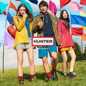 中秋精选：Hunter 英国皇室专用雨靴特卖 低至5折＋额外8折