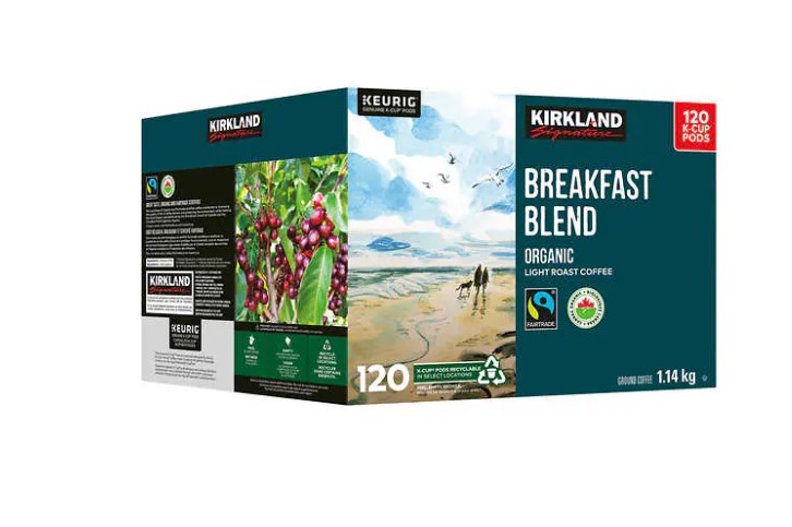 Kirkland K-cup 多买 - 买 3 件，立减 30 加元。（32加元一盒）