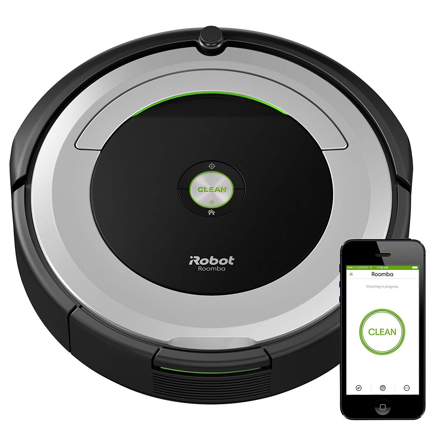 iRobot Roomba 690 Wi-Fi 智能扫地机器人 379加元包邮！