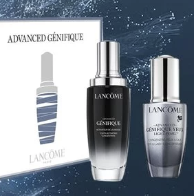 Lancome 小黑瓶买50ml送40ml 大眼精华买20ml送15ml