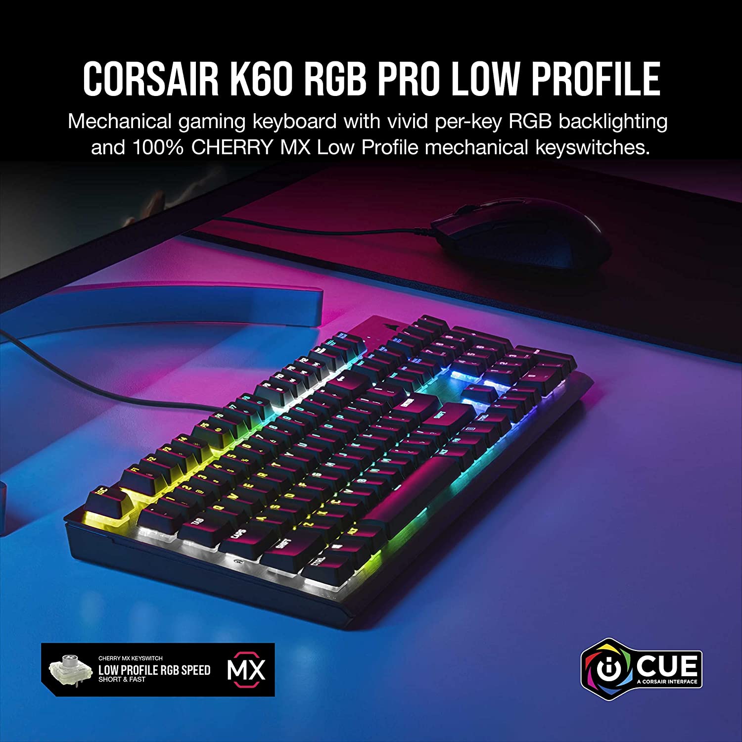 Corsair K60 机械游戏键盘 -- 78.88 加元