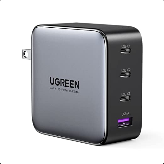 UGREEN 100W USB C 充电器 电源适配器 $59.49 