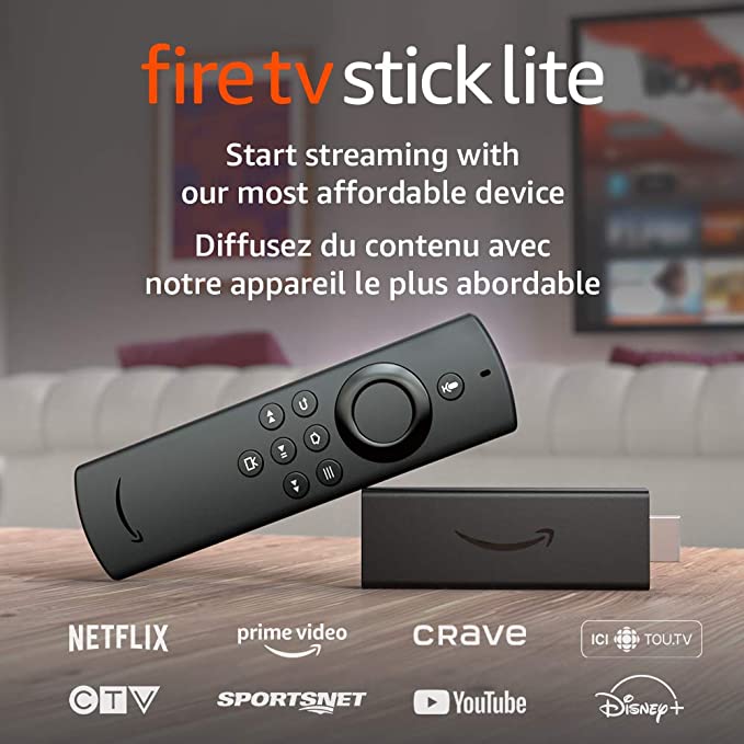 Fire TV Stick Lite 16.99 加元，Fire TV Stick 4K Max 44.99 加元