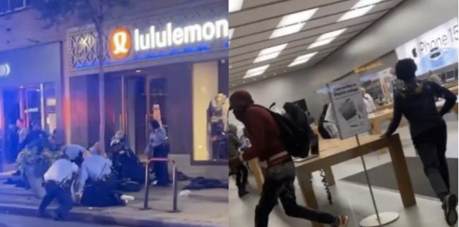 震惊北美！Lululemon苹果等店遭疯狂洗劫！